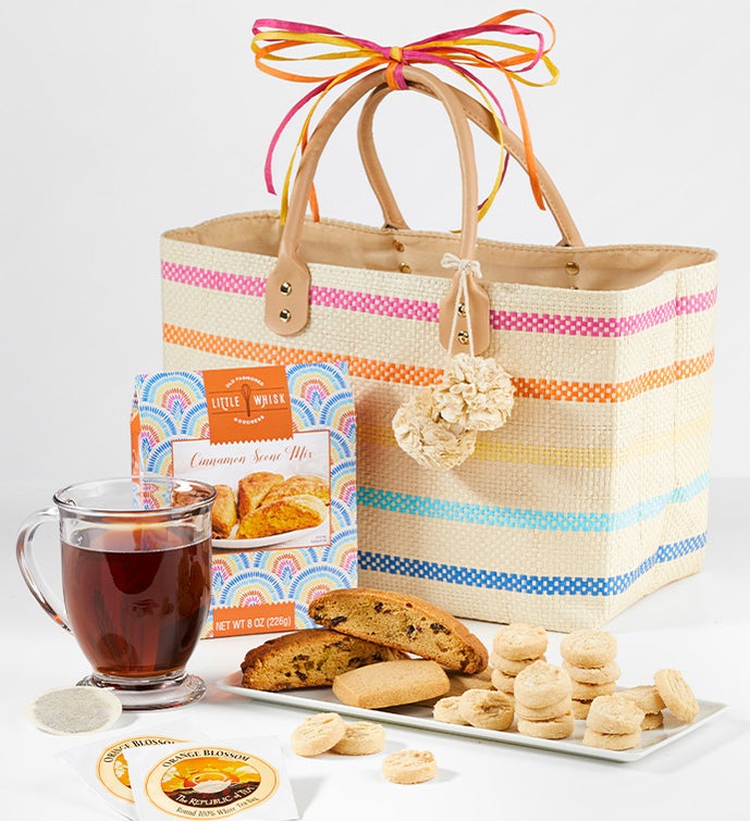 Bright Brunch Time Gift Tote